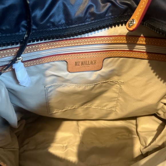 MZ Wallace Quilted Tote with Gold Stars - Picture 7 of 10